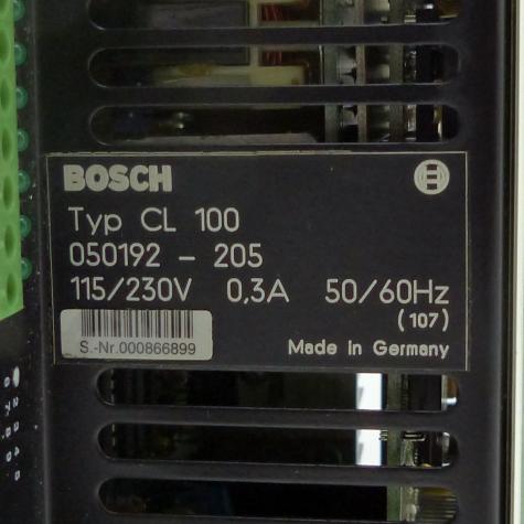 SPS Control Unit CL 100 Used