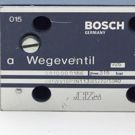4/2 Wegeventil 081WV10P1N113WS220/50A0 0810001186 Gebraucht