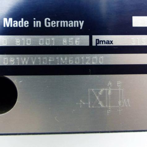 4/2 Way Valve 081WV10P1M6012D0 0810001856 Refurbished