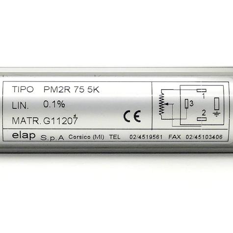 Linear Potentiometer  (PR2S 75 5K)  