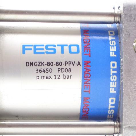 FESTO Kompaktzylinder DNGZK-80-80-PPV-A  Neu