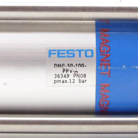 FESTO Kompaktzylinder DNG-50-100-PPV-A 36349 Neu