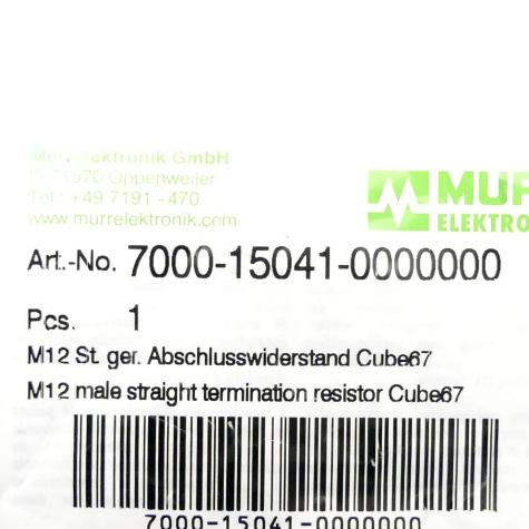 Abschlussstecker  Neu OVP