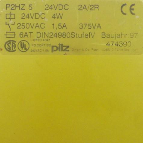 PZHZ 5 24VDC 2A/2R Safety Relay  