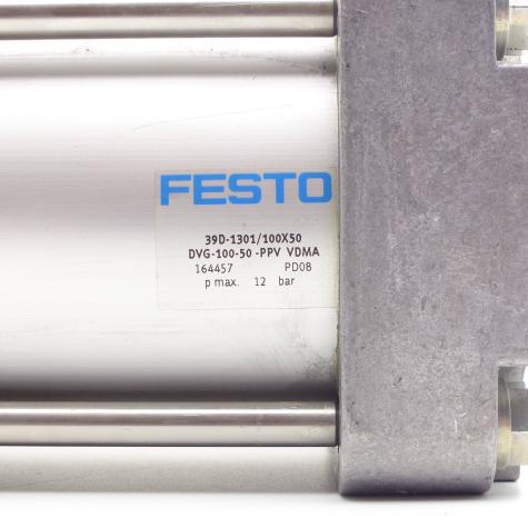 Compact Cylinder DVG-100-50-PPV 164457 Used