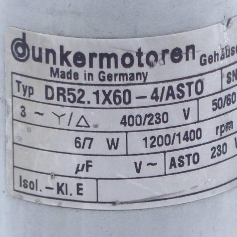 3 Phasen Motor PLG52 Gebraucht
