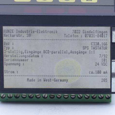 SPS Keyboard  Used