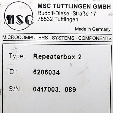 Repeaterbox 2 0417003.089 Gebraucht
