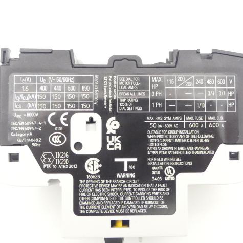 Motorschutzschalter PKZM0-1,6 Gebraucht