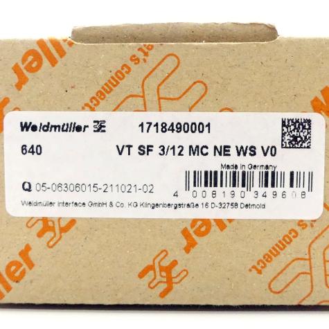 Conductor markers  (640 pcs.) VT SF 3/12 MC NE WS V0 