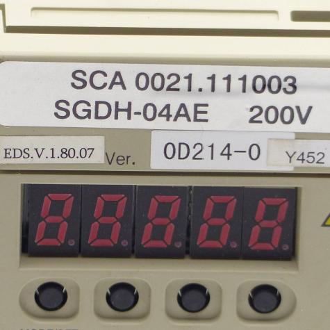 Servopack SCA 0021.111003 Used
