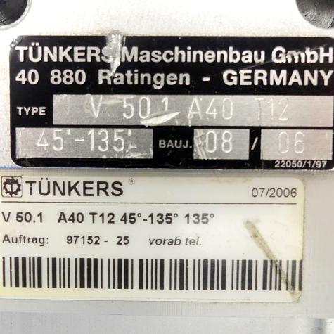 Pneumatic clamp 45° - 135 °  Used