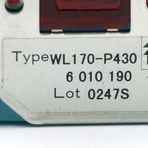 Photoelectric Sensor WL170-P430 6 010 190  Used