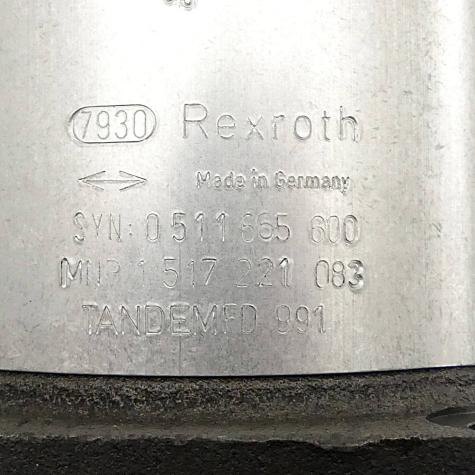 Gear pump / double pump 0 511 665 600  New