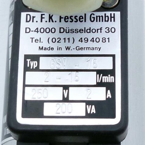 Durchflussmesser  Neu