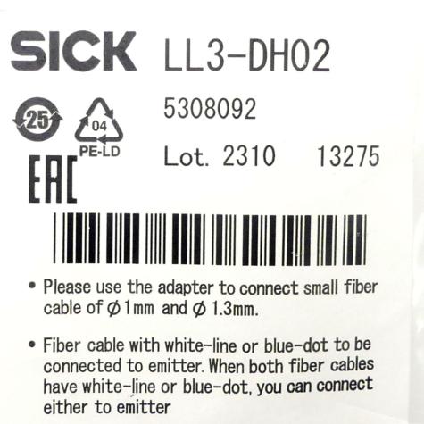Lichtleiterkabel LL3-DH02 Neu OVP