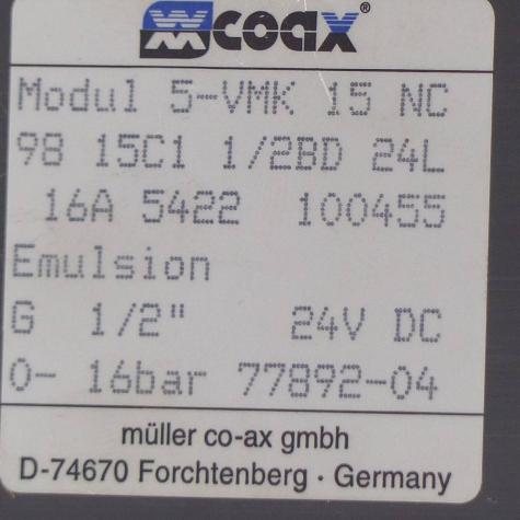 Module 5-VMK 15 NC  New