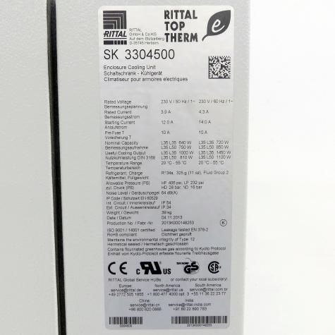 Enclosure cooling unit SK 3304500 Used