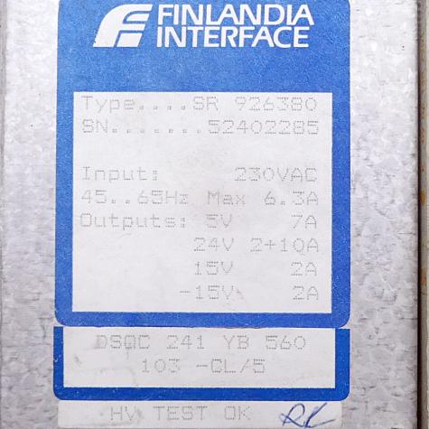 SR 926380 Netzteil  Gebraucht