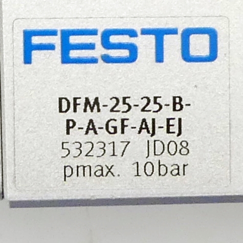 Führungszylinder DFM-25-25-B-P-A-GF-AJ-EJ 532317 Neu