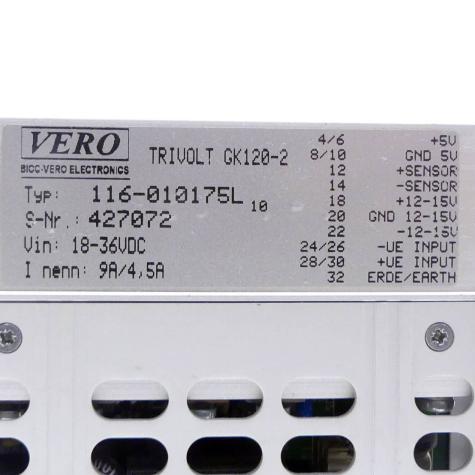 power supply Trivolt GK120-2  Used
