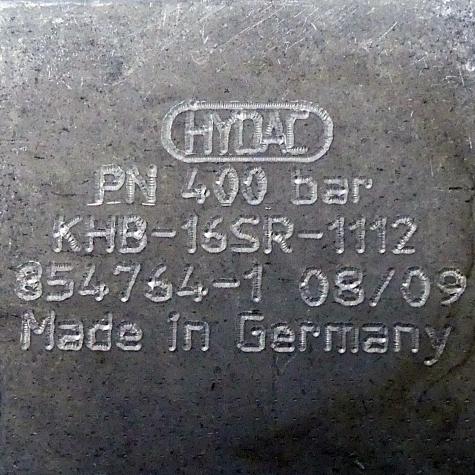 Blockkugelhahn KHB-16SR-1112 Neu