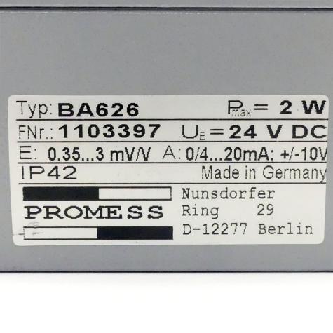 Measuring amplifier  Used