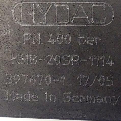 Blockkugelhahn KHB-20SR-1114 Neu