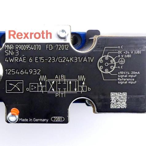 Proportional directional control valve 4WRAE 6 E15-23/G24K31/A1V New