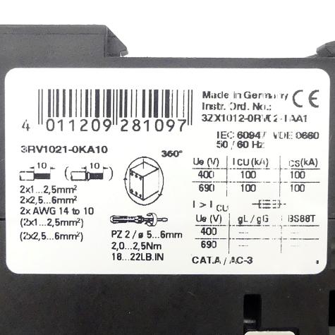 Circuit breaker  Used