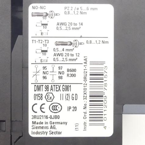 Overload relay 0.70...1.0 A  Used