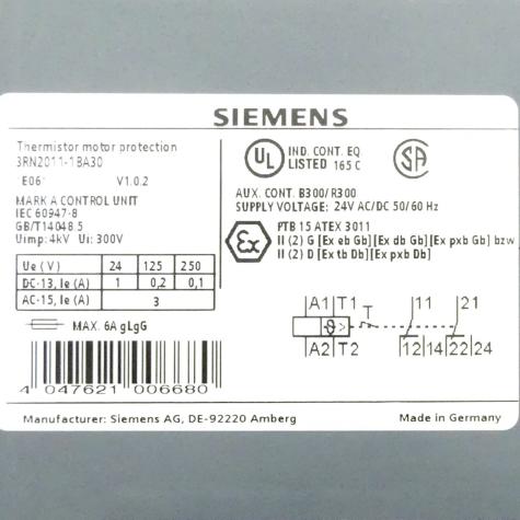 Thermistor-Motorschutzrelais  Gebraucht