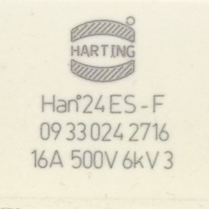 Socket insert Han24ES-F New