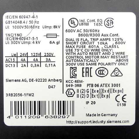 Overload relay  