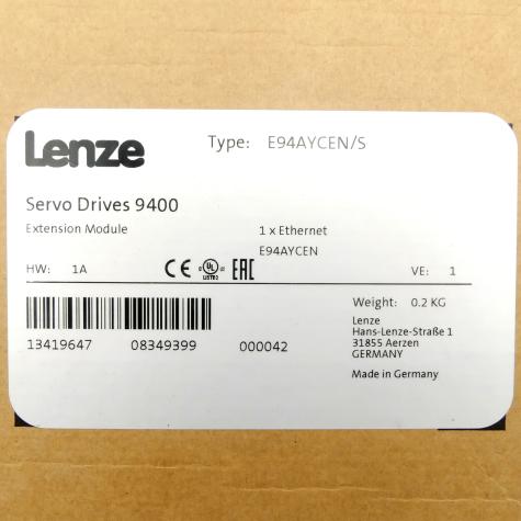Ethernet communication module for Servo Drive 9400  