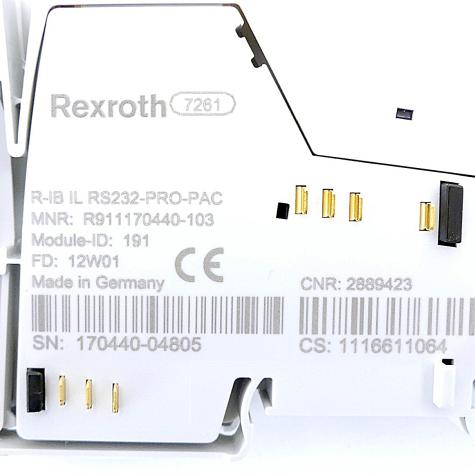 PLC Serial Port Unit R-IB IL RS232-PRO-PAC Used