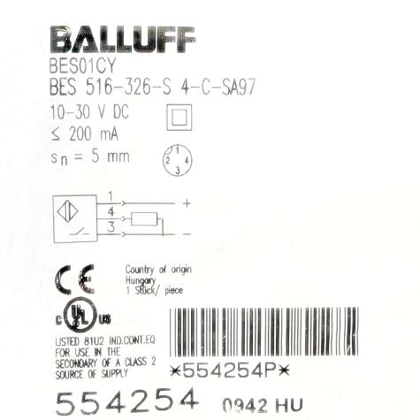 Induktiver Sensor BES01CY Neu OVP