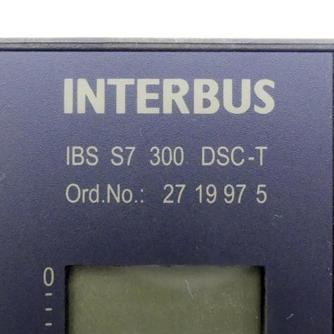 INTERBUS IBS S7 300 DSC-T Gebraucht