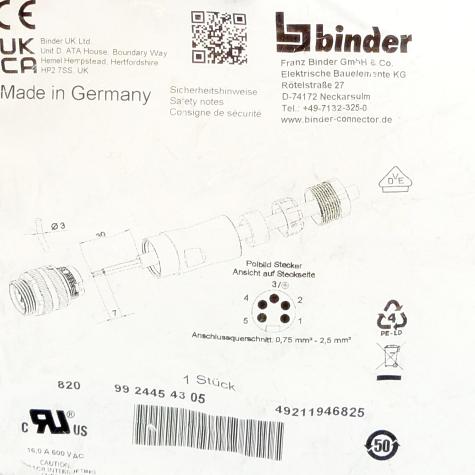 Kabelstecker  Neu OVP