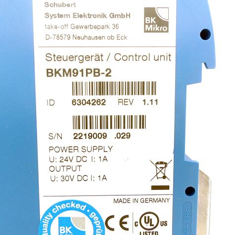 BKM91PB-2 Control Unit  