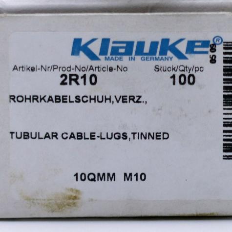 Tubular cable lug  New FS