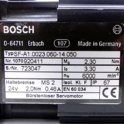 Brushless servo motor SF-A1.0023.060-14.050 New