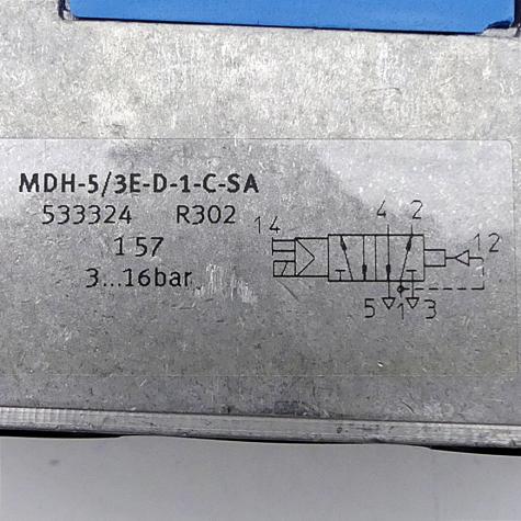 Magnetic valve MDH-5/3E-D-1-C-SA 533324 New
