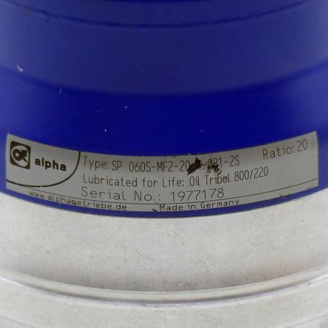 Wittenstein alpha gears  New