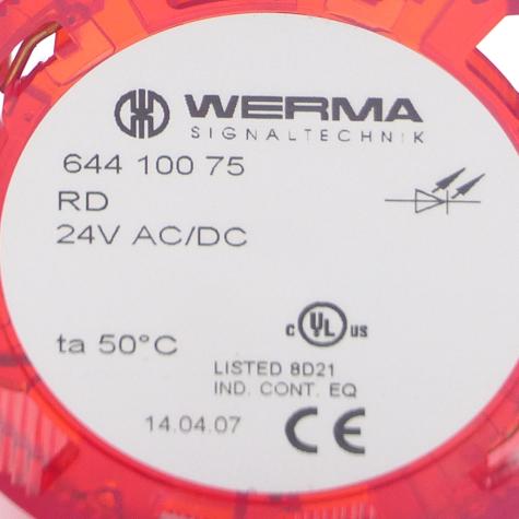 LED permanent light Element 24VAC/DC RD  