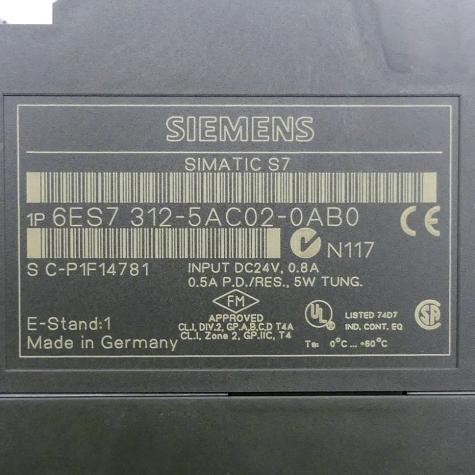 SIMATIC S7-300 CPU312 IFM  