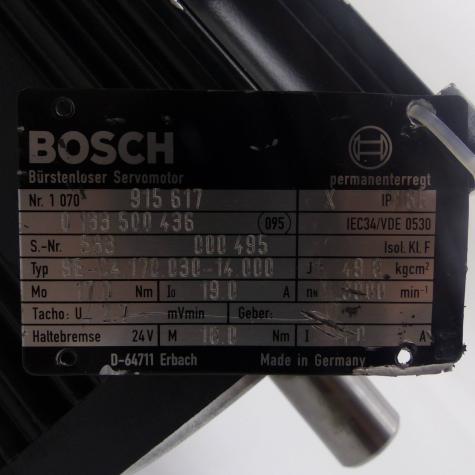 Brushless servo motor SE-C4.170.030-14.000  New