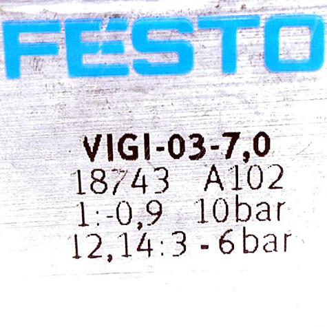 Anschlussblock  VIGI-03-7,0 18743 Gebraucht
