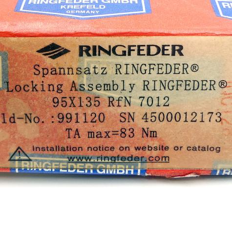 Clamping set 95X135 RfN 7012 