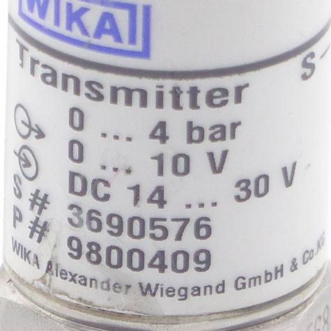 Pressure Transmitter S-10  Used